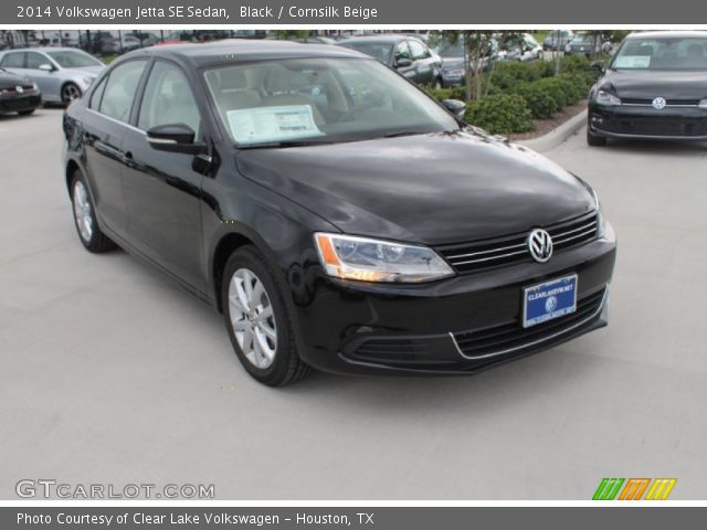 2014 Volkswagen Jetta SE Sedan in Black