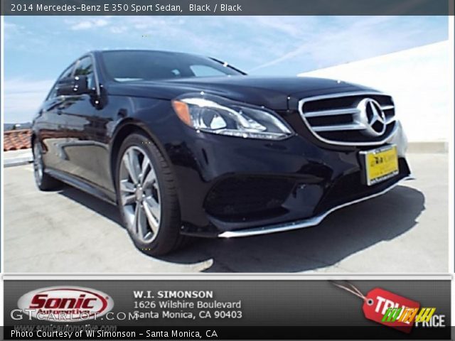 2014 Mercedes-Benz E 350 Sport Sedan in Black