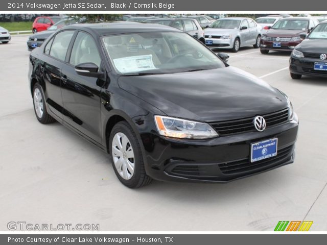2014 Volkswagen Jetta SE Sedan in Black