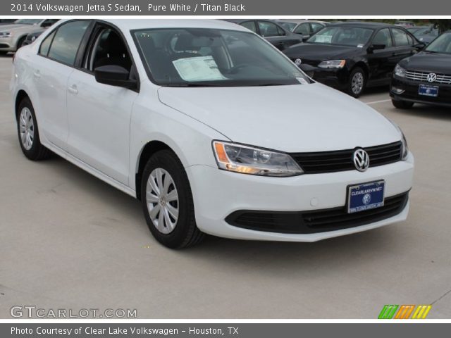 2014 Volkswagen Jetta S Sedan in Pure White