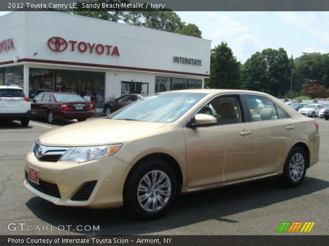 2012 Toyota Camry LE in Sandy Beach Metallic