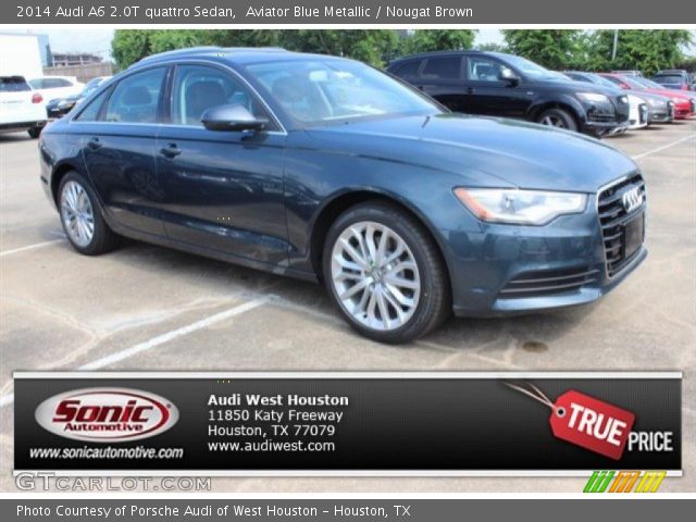 2014 Audi A6 2.0T quattro Sedan in Aviator Blue Metallic