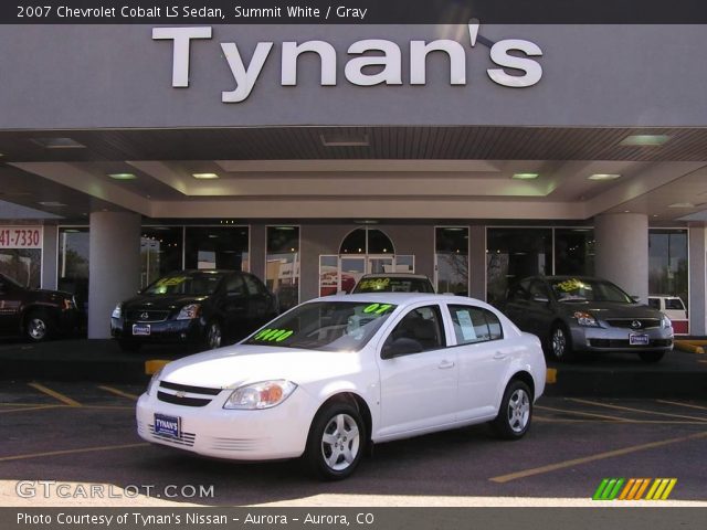 2007 Chevrolet Cobalt LS Sedan in Summit White