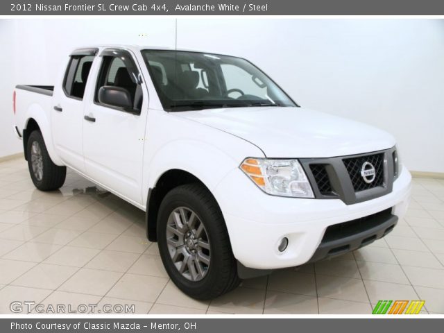 2012 Nissan Frontier SL Crew Cab 4x4 in Avalanche White