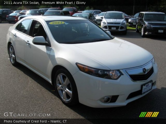 2011 Acura TSX Sedan in Premium White Pearl