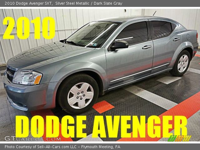 2010 Dodge Avenger SXT in Silver Steel Metallic