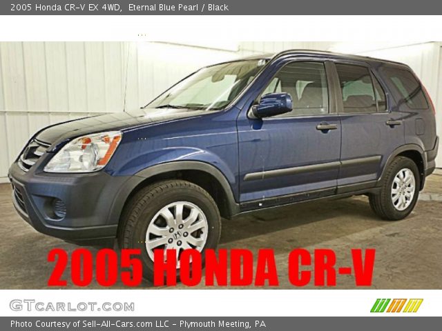 2005 Honda CR-V EX 4WD in Eternal Blue Pearl
