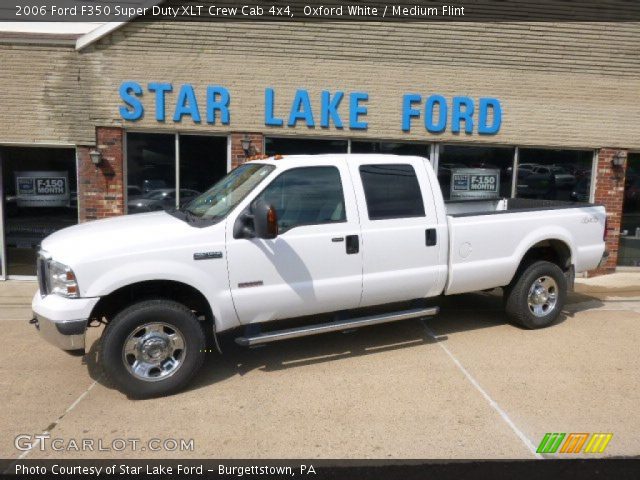 2006 Ford F350 Super Duty XLT Crew Cab 4x4 in Oxford White