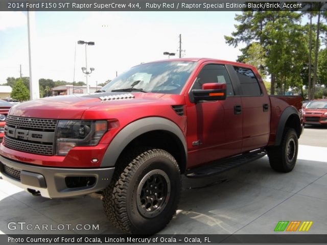 2014 Ford F150 SVT Raptor SuperCrew 4x4 in Ruby Red
