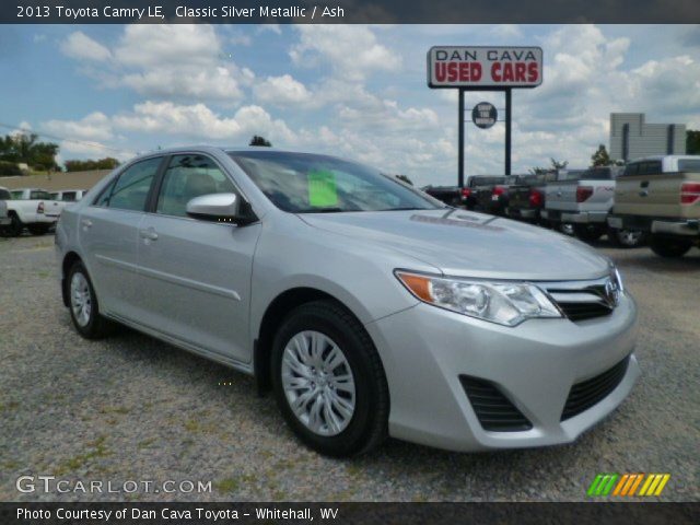 2013 Toyota Camry LE in Classic Silver Metallic