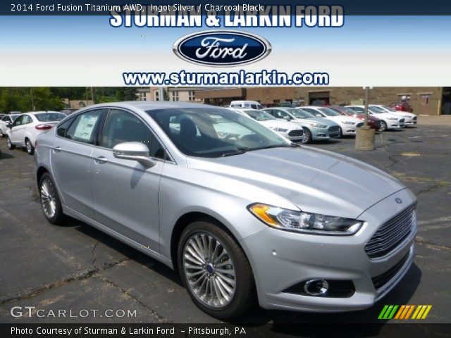 2014 Ford Fusion Titanium AWD in Ingot Silver
