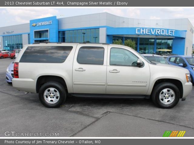 2013 Chevrolet Suburban LT 4x4 in Champagne Silver Metallic