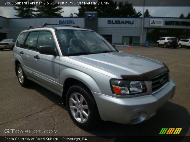 2005 Subaru Forester 2.5 XS in Platinum Silver Metallic