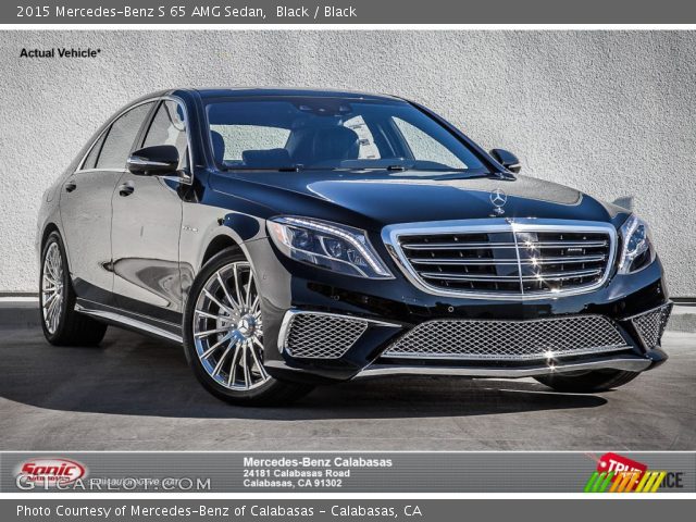 2015 Mercedes-Benz S 65 AMG Sedan in Black