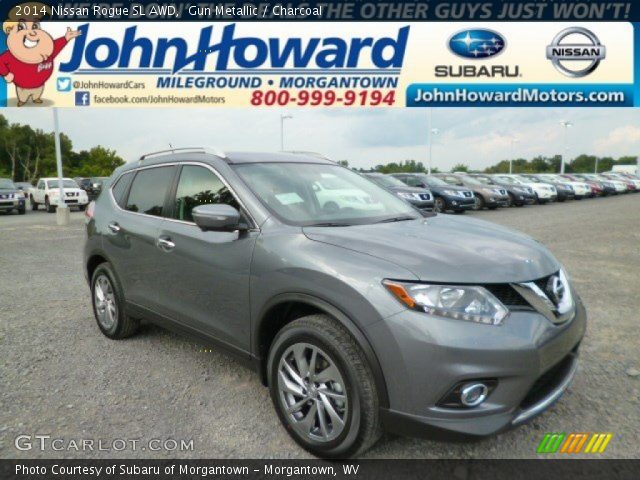2014 Nissan Rogue SL AWD in Gun Metallic
