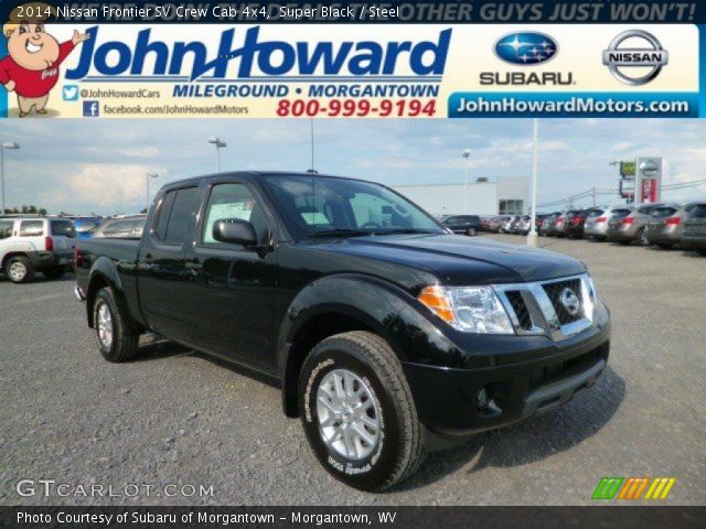 2014 Nissan Frontier SV Crew Cab 4x4 in Super Black