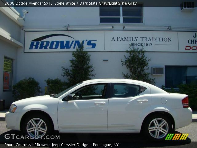 2008 Dodge Avenger SXT in Stone White