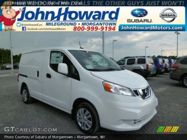 2014 Nissan NV200 SV in Glacier White