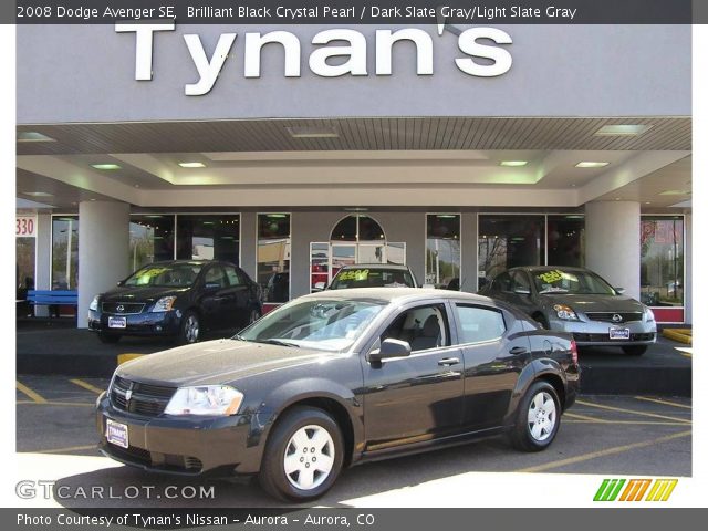 2008 Dodge Avenger SE in Brilliant Black Crystal Pearl
