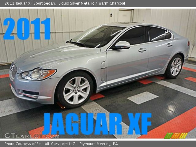 2011 Jaguar XF Sport Sedan in Liquid Silver Metallic