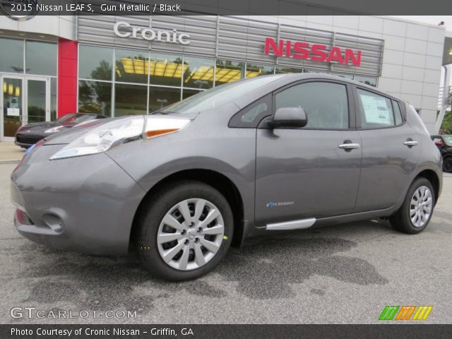 2015 Nissan LEAF S in Gun Metallic
