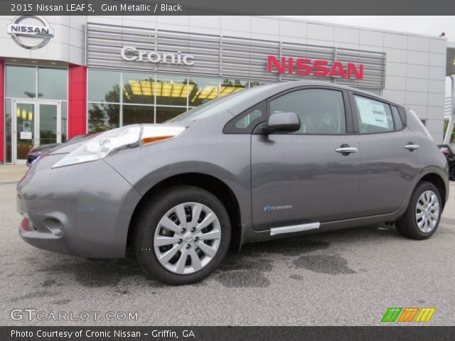 2015 Nissan LEAF S in Gun Metallic