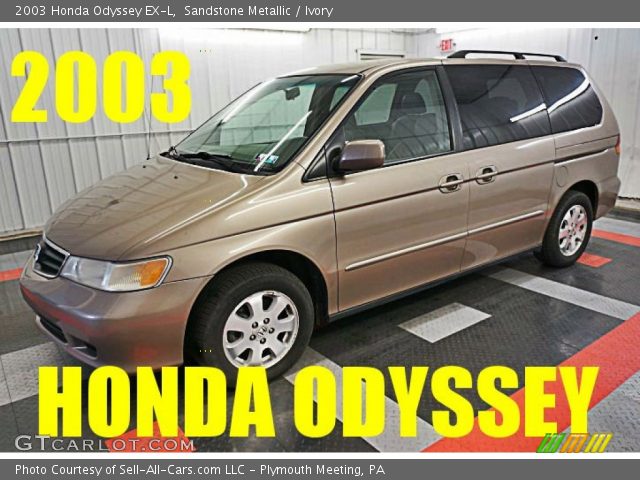 2003 Honda Odyssey EX-L in Sandstone Metallic