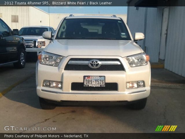 2012 Toyota 4Runner SR5 in Blizzard White Pearl