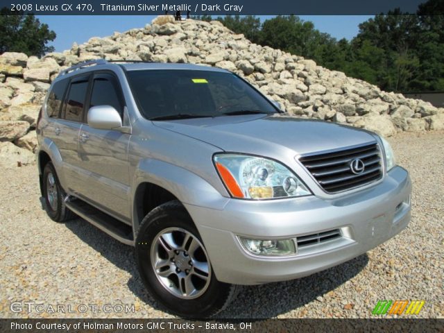 2008 Lexus GX 470 in Titanium Silver Metallic