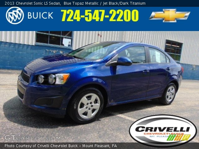 2013 Chevrolet Sonic LS Sedan in Blue Topaz Metallic