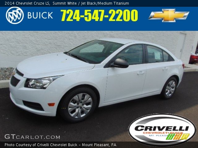 2014 Chevrolet Cruze LS in Summit White