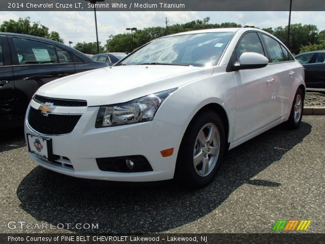 2014 Chevrolet Cruze LT in Summit White