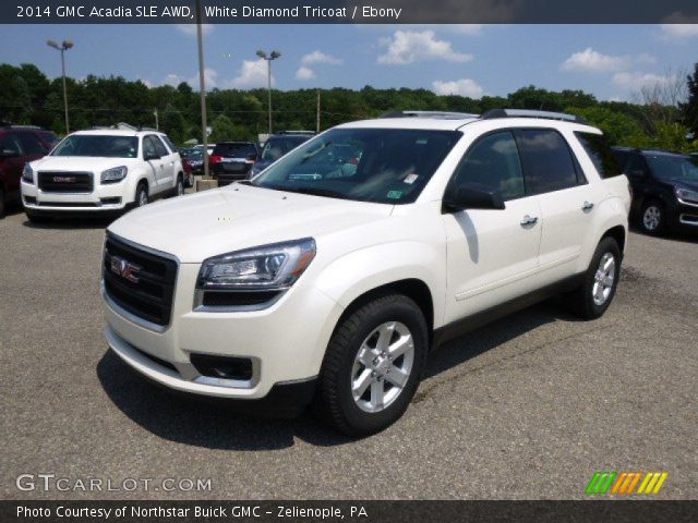 2014 GMC Acadia SLE AWD in White Diamond Tricoat