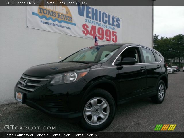 2013 Honda CR-V LX in Crystal Black Pearl