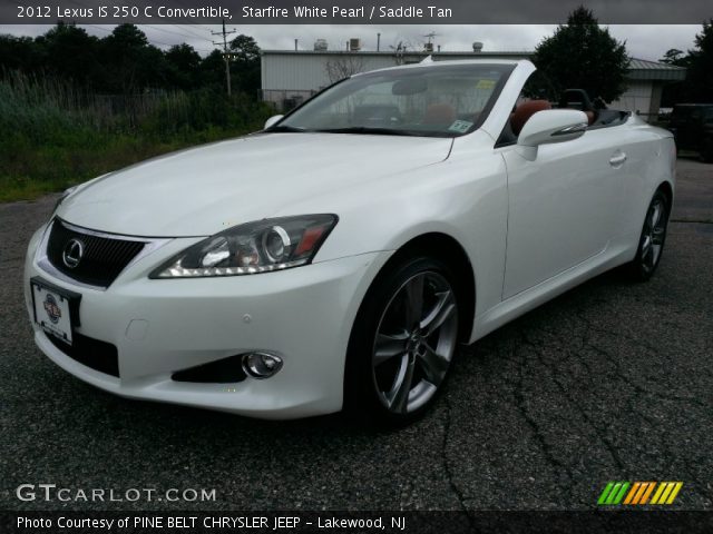 2012 Lexus IS 250 C Convertible in Starfire White Pearl