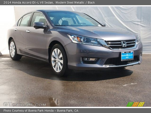 2014 Honda Accord EX-L V6 Sedan in Modern Steel Metallic