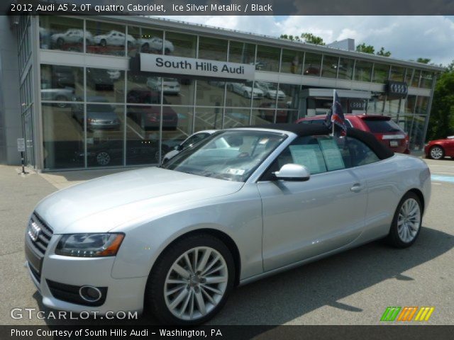 2012 Audi A5 2.0T quattro Cabriolet in Ice Silver Metallic