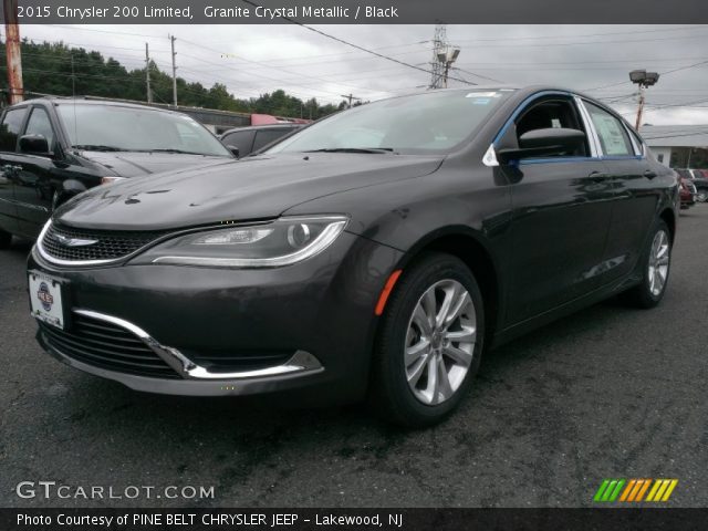 2015 Chrysler 200 Limited in Granite Crystal Metallic