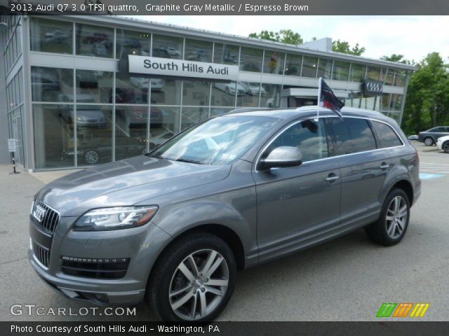 2013 Audi Q7 3.0 TFSI quattro in Graphite Gray Metallic