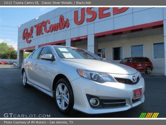 2013 Toyota Camry SE in Classic Silver Metallic