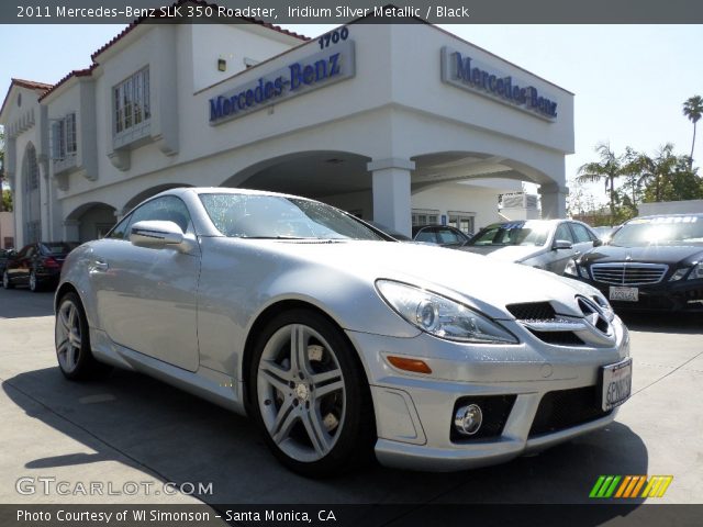 2011 Mercedes-Benz SLK 350 Roadster in Iridium Silver Metallic