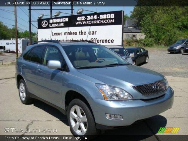 2006 Lexus RX 330 AWD in Breakwater Blue Metallic