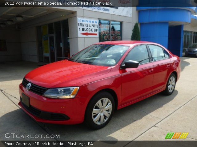 2012 Volkswagen Jetta S Sedan in Tornado Red