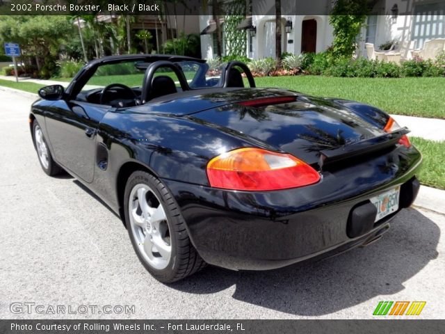 2002 Porsche Boxster  in Black