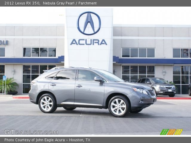 2012 Lexus RX 350 in Nebula Gray Pearl