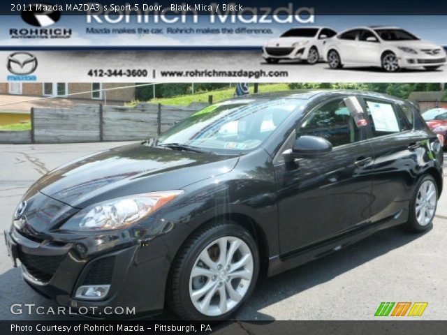 2011 Mazda MAZDA3 s Sport 5 Door in Black Mica