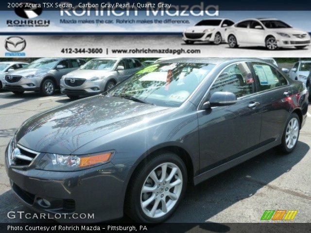 2006 Acura TSX Sedan in Carbon Gray Pearl