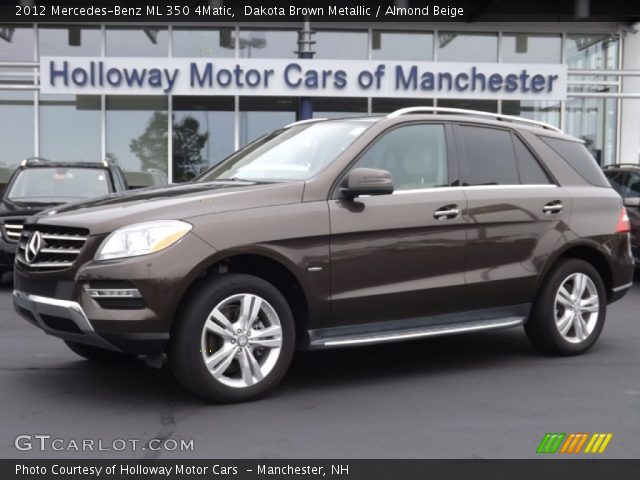 2012 Mercedes-Benz ML 350 4Matic in Dakota Brown Metallic