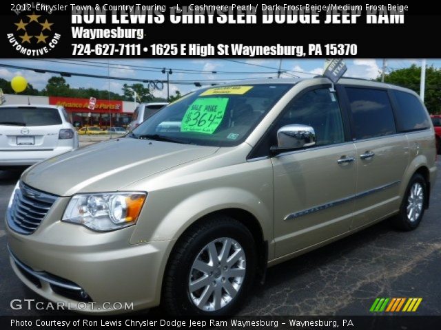 2012 Chrysler Town & Country Touring - L in Cashmere Pearl