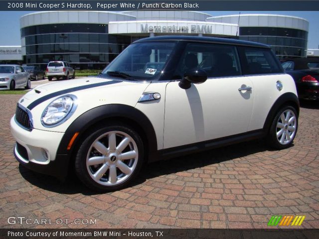 2008 Mini Cooper S Hardtop in Pepper White